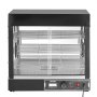 VEVOR 3-Tier Commercial Food Warmer, 1200W Food Warmer with Light, Adjustable Shelf and Temperature Display, 30℃ - 85℃ Steam Heating, 111L Capacity for Hamburgers, Pizza, Bread, Roast Chicken