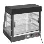 VEVOR 3-Tier Commercial Food Warmer, 1200W Food Warmer with Light, Adjustable Shelf and Temperature Display, 30℃ - 85℃ Steam Heating, 111L Capacity for Hamburgers, Pizza, Bread, Roast Chicken