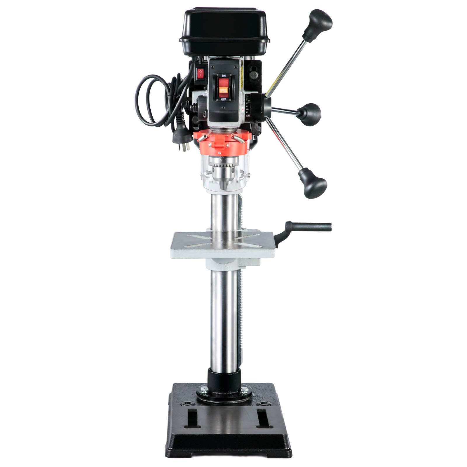 Trapano A Colonna Da 3/4'' 20mm 750w Morsa Da Banco Leva Con Scala Regolabile