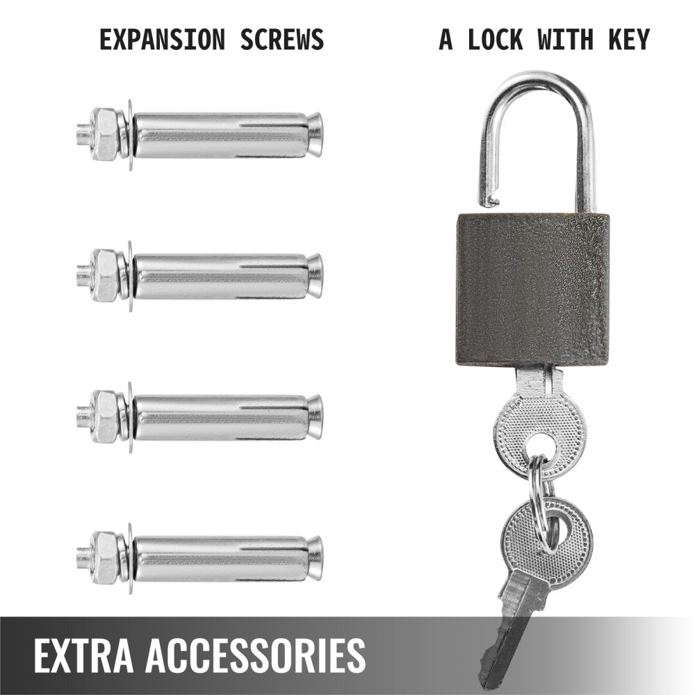 Vevor Carro Armato Di Gas 6 X19kg Gabbia Del Gas Dei Cilindri Di Verticali