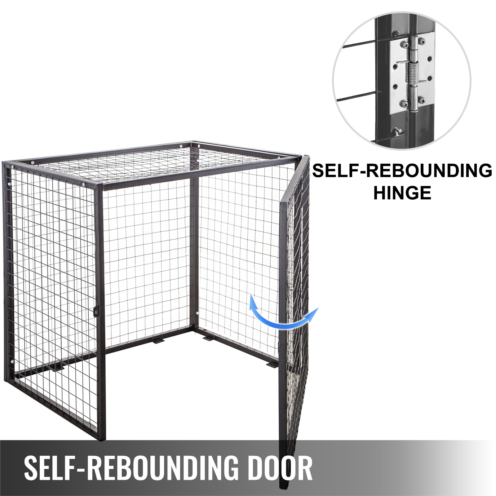 Vevor Carro Armato Di Gas 6 X19kg Gabbia Del Gas Dei Cilindri Di Verticali