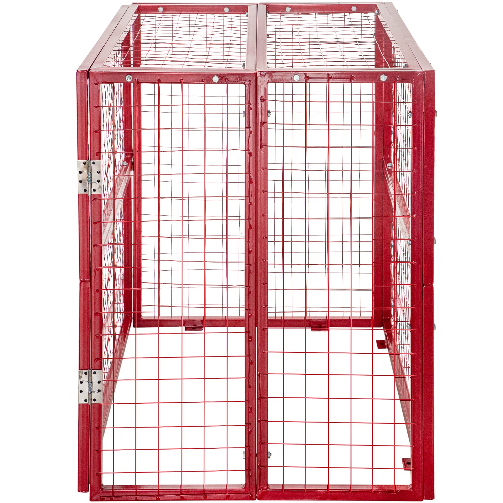 Vevor Gabbia Di Stoccaggio Verticale 6 X19kg Gabbie Del Gas Dei Cilindri Rossa