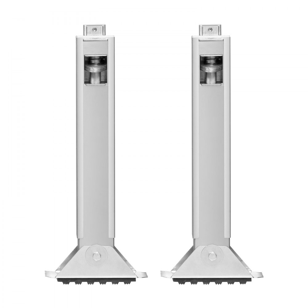 VEVOR Livellatore per Scale, con Lunghezza di Espansione da 288 mm Utensile per Livellamento di Scale in Acciaio, Tramoggia di Sgancio Rapido, Accessori per Scale di Prolunga per Terreni Irregolari