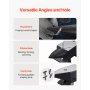 VEVOR Incudine da Fabbro in Acciaio con Corno Rotondo da 10 kg 22 LBS, Incudine in Acciaio con 2 Fori per Lavori in Metallo, Incudine Fabbro per Rivettare, Appiattire, Forgiare e Formare Metallo