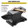 VEVOR Incudine in ghisa, 55 Lbs (25 kg) con piano di lavoro da 21,8 x 10,4 cm e base stabile, fabbro ad incudine rotonda ad alta durezza, per piegare, modellare, torcere
