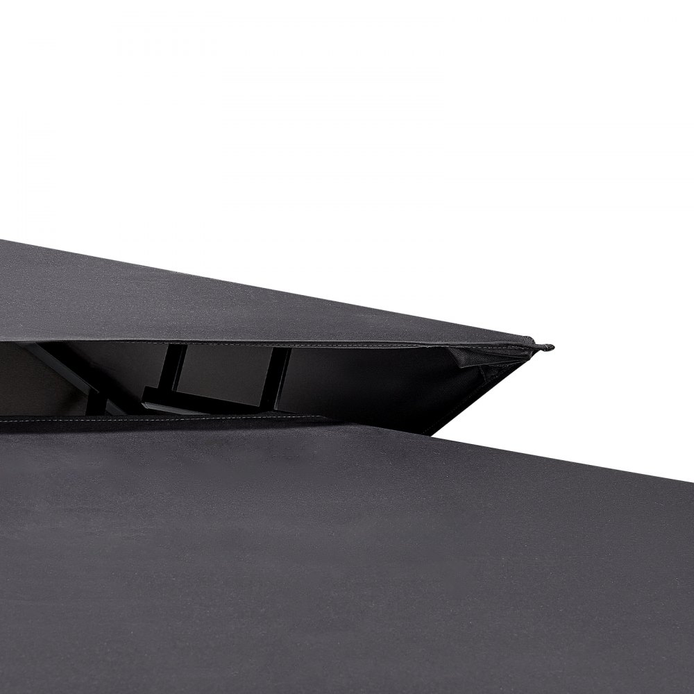 VEVOR Gazebo per Barbecue 243 x 150 cm, Gazebo per Barbecue da Esterno con Tetto a 2 Livelli, Copertura per Barbecue da Giardino in Acciaio Verniciato a Polvere, per Grigliate, Feste, Picnic