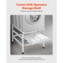VEVOR Supporto Base per Lavatrice Piedistallo per Lavatrice Asciugatrice 640 x 635 x 615 mm Capacità Carico max. 136 kg, Base del Piedistallo per Lavatrice Asciugatrice con Vassoio per Sollevamento