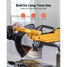 VEVOR Set di Lame per Scanalature Ø 203,2 mm, Lama per Troncatrice Circolare per Scanalature, 12 Denti in Lega Affilati, con Prese d'Aria Riscaldanti Antirumore, per Taglio di Compensato Legno Duro