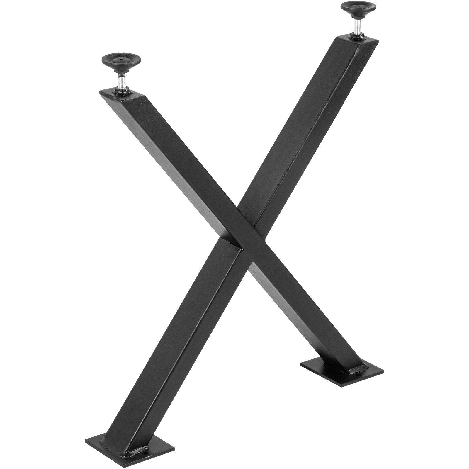 Vevor Gambe Tavolo Da Ufficio Gambe In Acciaio Al Carbonio 71,2 Cm Forma Di X
