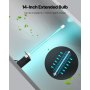 VEVOR Purificatore d'Aria HVAC per Tutta la Casa, Luce UV UVC nel Condotto per Aria Condizionata, Depuratore d'Aria con 1 Lampadina di Ricambio, Luci UV HVAC per Sistemi AC, 18 W 80 x 56 x 435 mm