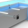 VEVOR Purificatore d'Aria HVAC per Tutta la Casa, Luce UV UVC nel Condotto per Aria Condizionata, Depuratore d'Aria con 1 Lampadina di Ricambio, Luci UV HVAC per Sistemi AC, 18 W 80 x 56 x 435 mm