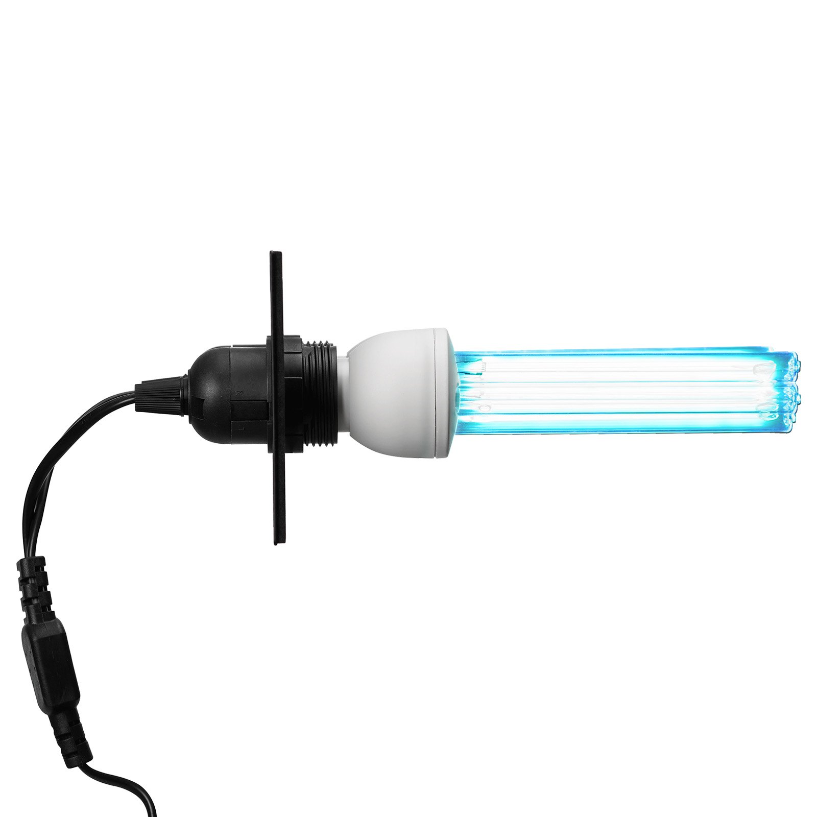 VEVOR Purificatore d'Aria HVAC per Tutta la Casa, Luce UV UVC nel Condotto per Aria Condizionata, Depuratore d'Aria con 2 Lampadine di Ricambio, Luci UV HVAC per Sistemi AC, 50 W 180 x 110 x 250 mm