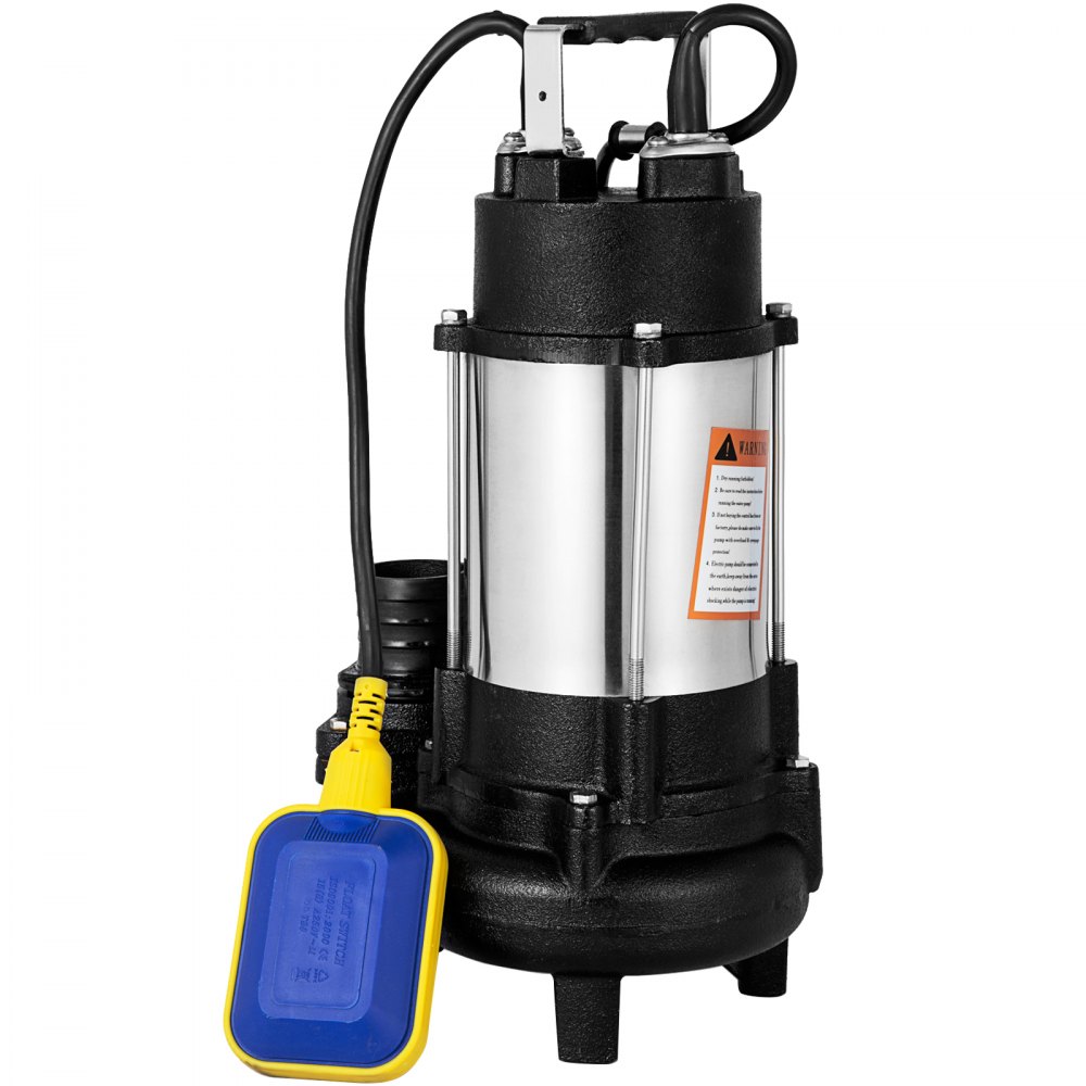 49' Pompa Sommersa Per Acqua Luride Elettropompa 750 L/h 1hp 240v In Acciaio