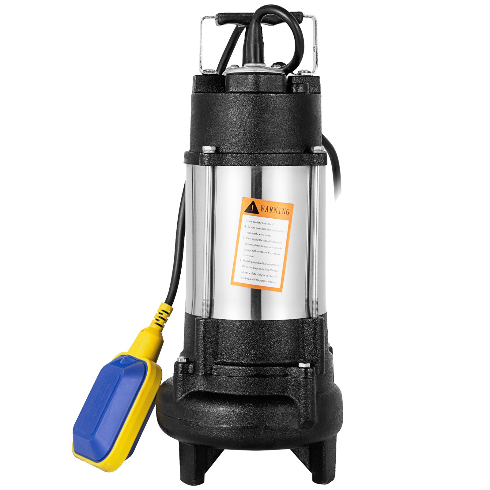 49' Pompa Sommersa Per Acqua Luride Elettropompa 750 L/h 1hp 240v In Acciaio