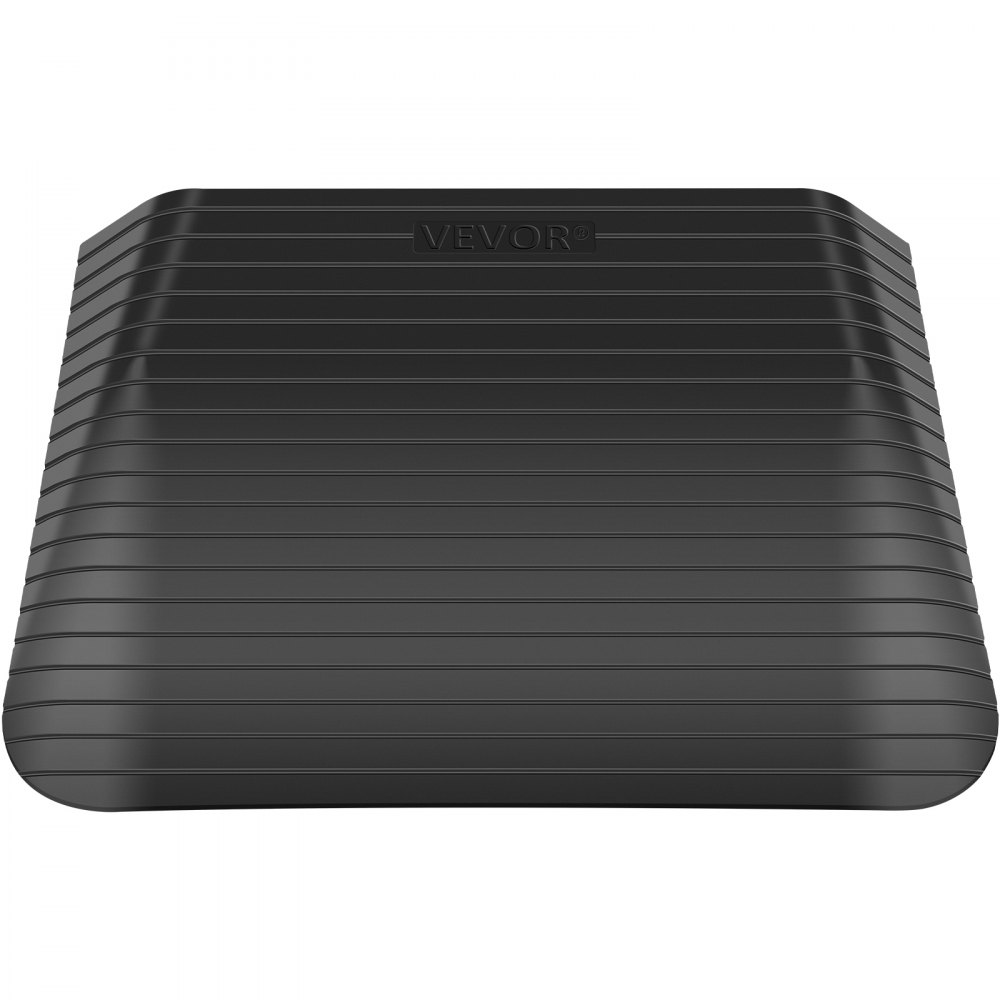 VEVOR Rampa in Gomma per Porta Soglia da 90,2 x 61 x 10,2 cm, Rampa per Marciapiede in Nero Carico 1000 kg, Rampe di Soglia per Sedia a Rotelle Uso in Balcone, Bagno, Soglie e il Cordolo per Gradini