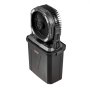 VEVOR Ventilatore con Funzione Nebulizzazione con Serbatoio dell'Acqua da 9 Litri, 4 Velocità del Vento e 5 Modalità di Illuminazione, Ventilatori di Raffreddamento ad Acqua per Interni, Esterni
