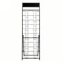 VEVOR Espositore da Terra per Brochure, Espositore per Brochure Riviste 20 Scomparti, Supporto Portariviste da Pavimento Portacataloghi 490x333x1545 mm, per Ufficio Fiere Biblioteche Ufficio Postale