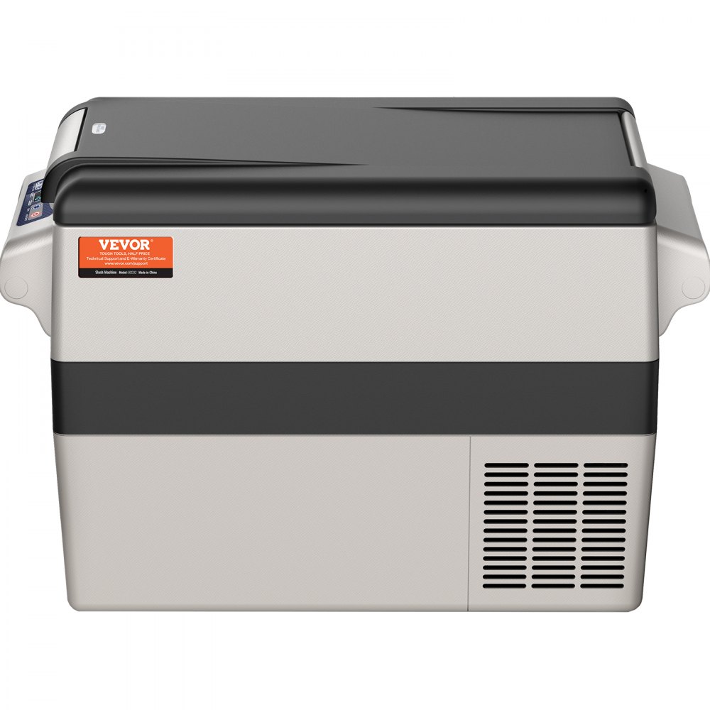 VEVOR Frigo per Auto 12V, Congelatore Portatile a Doppia Zona 42 Litri, Gamma Regolabile -4 ℉ a 50 ℉, Dispositivo di Raffreddamento a Compressore da Esterno 12/24 V CC e 100-240 V CA