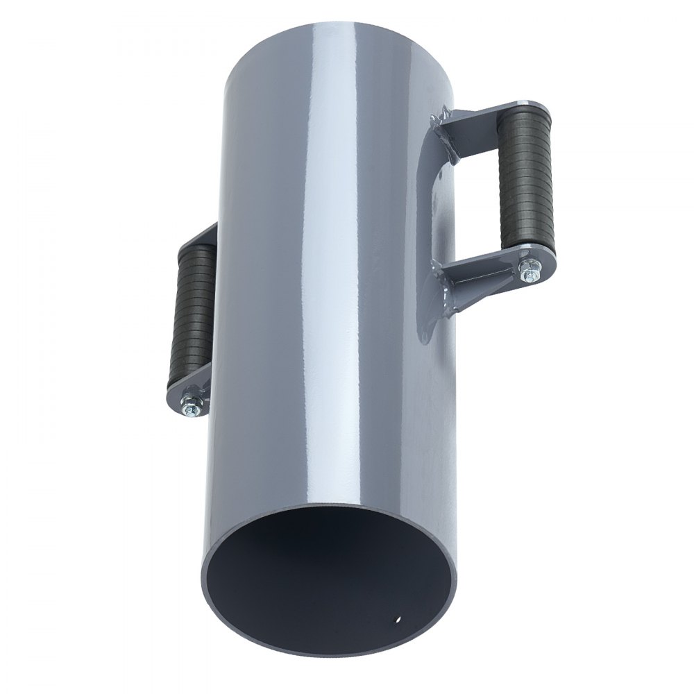 VEVOR Battipali per Recinzioni, Battipali a T con Maniglie, Battipali Manuali in Metallo per Canali a U, Recinzioni in Legno, Adatti a Pali a T con Diametro Interno 154,9 mm, per Fattoria, Giardino