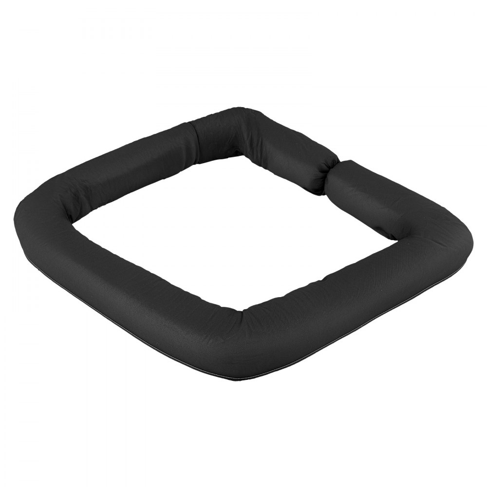 VEVOR Sacchetto Filtrante per Sedimenti 12,7 cm x 3 m, Antierosione, Anti-foglie, Confezione da 4 pezzi, Barriera Riempimento in Polipropilene per Gestione d'Acqua Piovana, Protezione Drenaggio