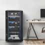 VEVOR 22U Network Cabinet Wall Mount, 600 mm Depth, 136 kg Max Load Capacity Server Cabinet Rack Enclosure with Locking Tempered Glass Door, Side Panels, Server Rack for IT Equipment, A/V Devices