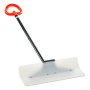 VEVOR Pala da Neve, Larga 61 cm con Impugnatura Ergonomica, Pale Invernali con Manico Segmentato, Lama Plastica HDPE, Strumento Portatile per Rimozione della Neve per Vialetti, Giardino, Campeggio