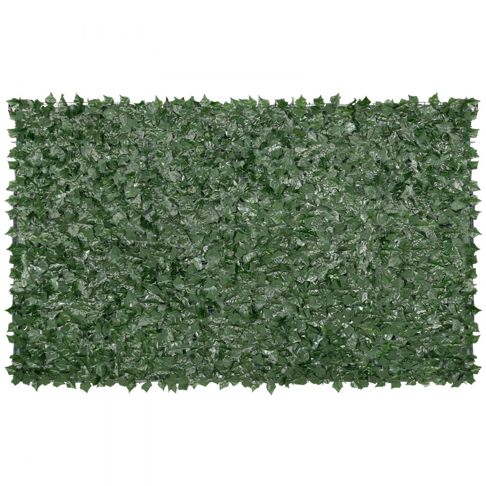 VEVOR Recinzione per la Privacy Foglie d'Edera 300x150cm Schermo Parete Verde Artificiale, Recinzione dell'Edera con Supporto a Rete, Siepi Finte Decorazione a Foglia per Giardino, Cortile, Balcone
