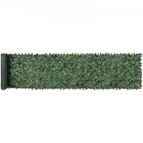 VEVOR Recinzione privacy 990x5020mm foglie edera artificiale retro in rete connessione rinforzata, Siepi artificiali con foglie di vite decorazione per balcone giardino cortile, Pannelli per balcone