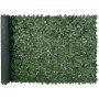 VEVOR Recinto per privacy edera 1,5 x 3 m, Schermo verde artificiale recinto di edera supporto in rete connessione rinforzata, Siepe artificiale foglie decorazione per giardino cortile Balcone