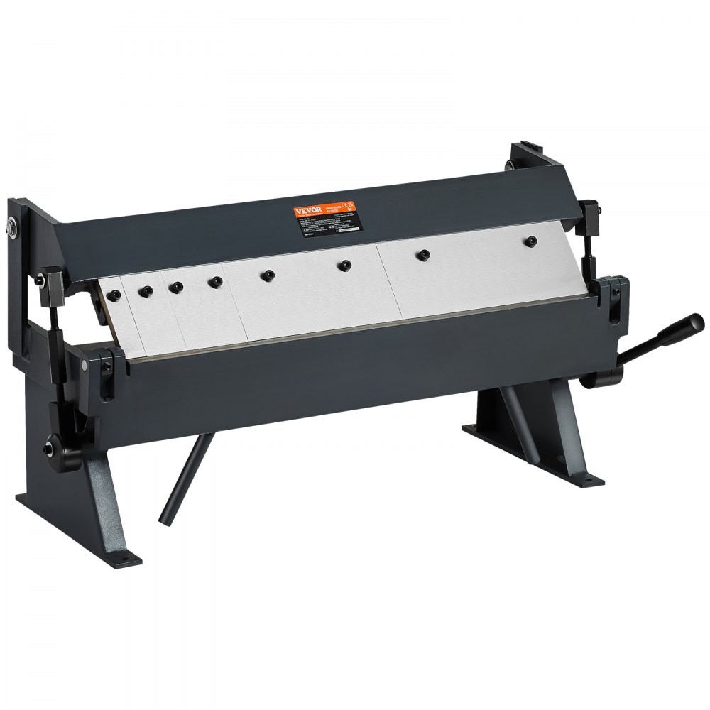 VEVOR Piegatrice per Lamiera Larghezza Piegatura max. 610±10 mm Capacità di Piegatura di Acciaio a Basso Tenore di Carbonio Calibro 20 Alluminio Calibro 14 Angolo Piegatura max. 0°-135°±1°