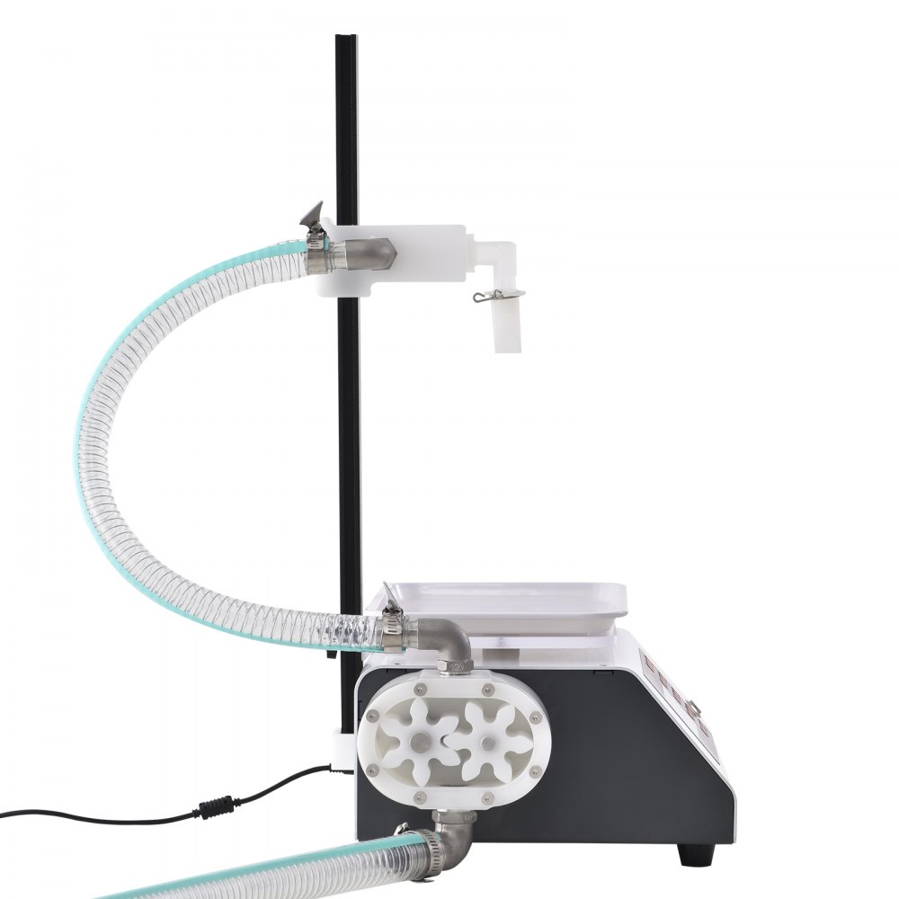 VEVOR Riempitrice per Liquidi Capacità Pesatura 5-5000g, Riempitrice Liquidi Automatica per Bottiglie Controllo Digitale, Riempitrice da Banco con Pompa Peristaltica Liquido ad alta Viscosità