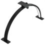VEVOR Lampada da Tavolo per Unghie a Forma di Mezzaluna da 30 W con Supporto per Telefonino Luminosità Temperatura del Colore Regolabile, Lampada da Tavolo a LED ad Arco per Trucco Salone Bellezza