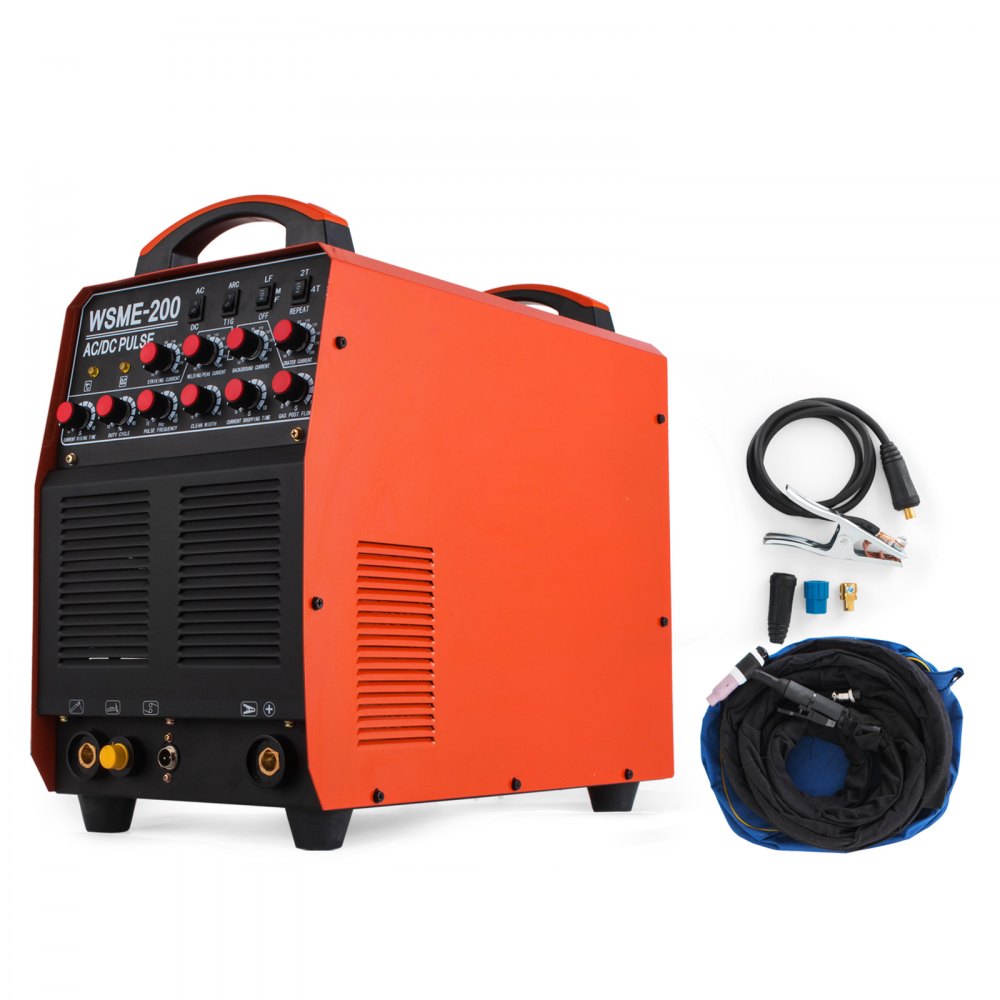 Saldatrice Inverter Tig Wig 200 Ac/dc Pulse Tig Mma Alluminio Saldatura Igbt