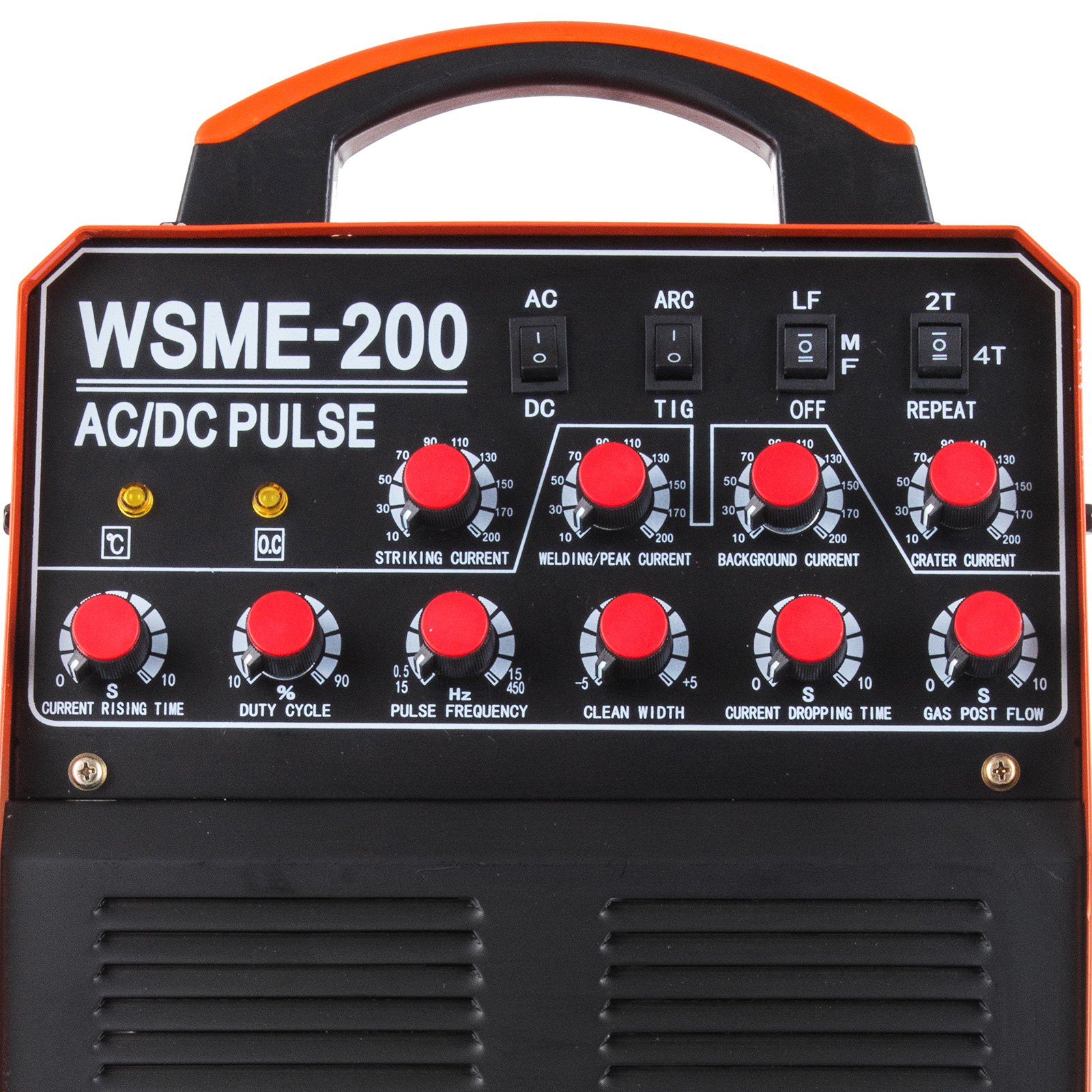 Saldatrice Inverter Tig Wig 200 Ac/dc Pulse Tig Mma Alluminio Saldatura Igbt