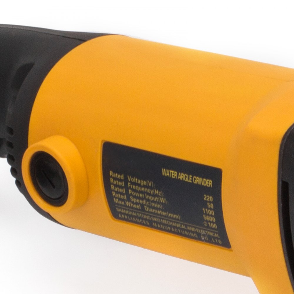 1100W Smerigliatrice a Umido Lucidatrice Bagnata Elettrico Velocità Variabile