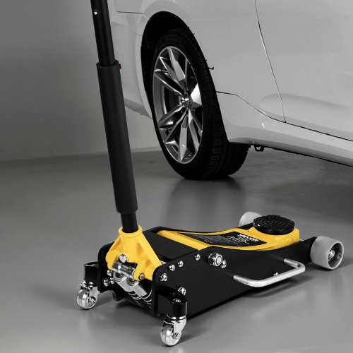 Cric A Pavimento Basso Profilo VEVOR 2,5 T – Sollevamento Rapido In Alluminio Per SUV Compatti E Auto Sportive