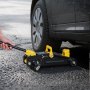 VEVOR Cric da Pavimento a Basso Profilo Capacità 1,5 t, Cric da Pavimento da Corsa in Acciaio con Pompa a Sollevamento Rapido a Pistone Singolo, Sollevatore Idraulico per Auto Sportive, Berline