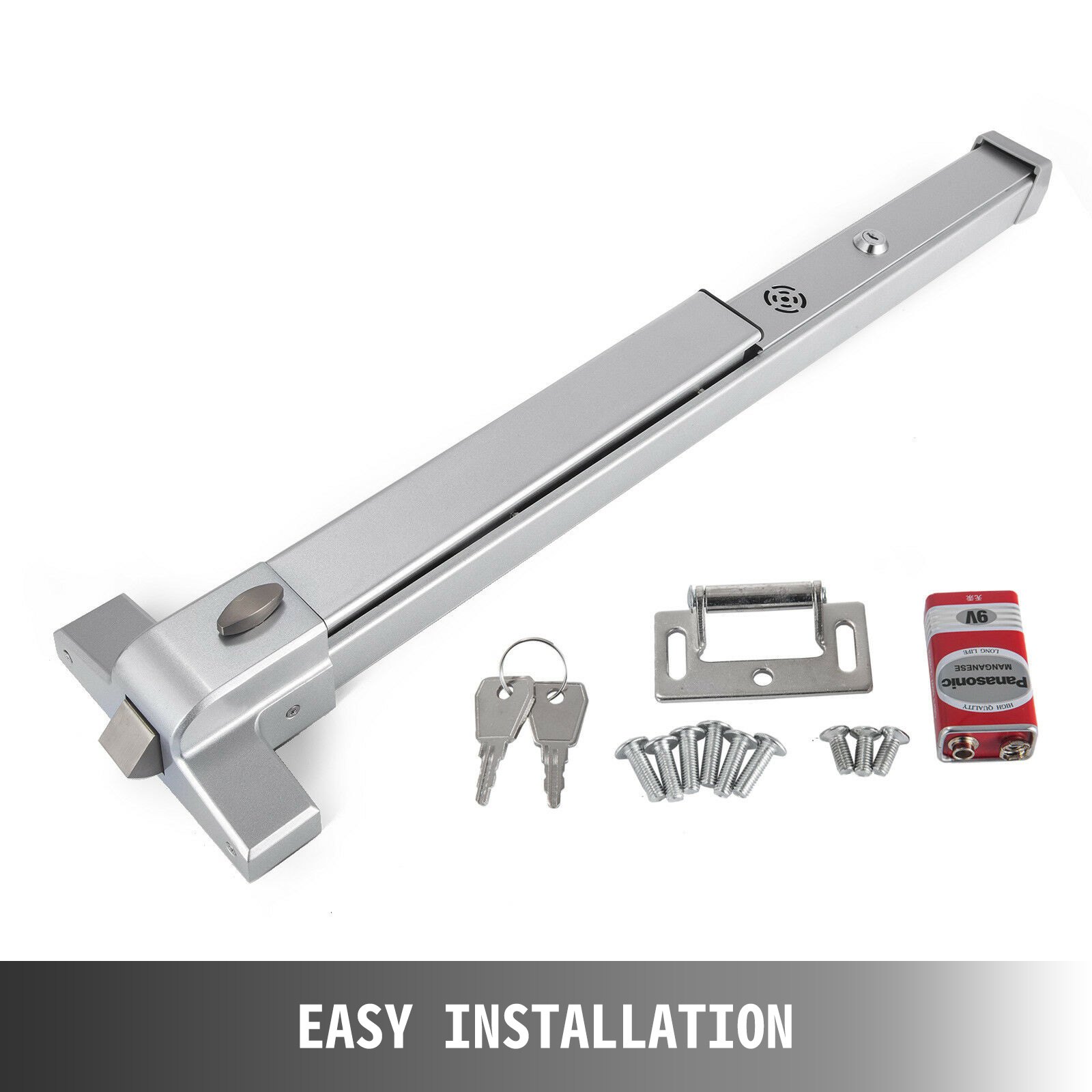 28-36 Push Bar Panico Porta Serratura Con Allarme Sicuro Verticali Affari