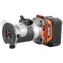 VEVOR Rifilatrice Fresatrice per Legno a Batteria, Fresatrice con Motore Brushless Palmare Compatta Velocità Variabile con Base Fissa, Rifilatrice per Finitura Bordi del Legno, 18V, Guida Parallela