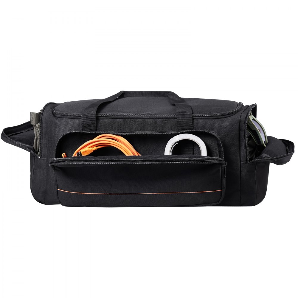 VEVOR Telescope Bag, 560 mm, Transport Bag for Telescopes with Fixed Buckles, Multiple Pockets & Removable Divider for Telescopes, Telescope Carrying Bag to Secure Optical Tube & Tripod