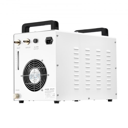 VEVOR Refrigeratore Industriale CW-3000 Per Laser: Raffreddamento Veloce, Serbatoio 9L E Portata 10L/min Per Incisione E Taglio