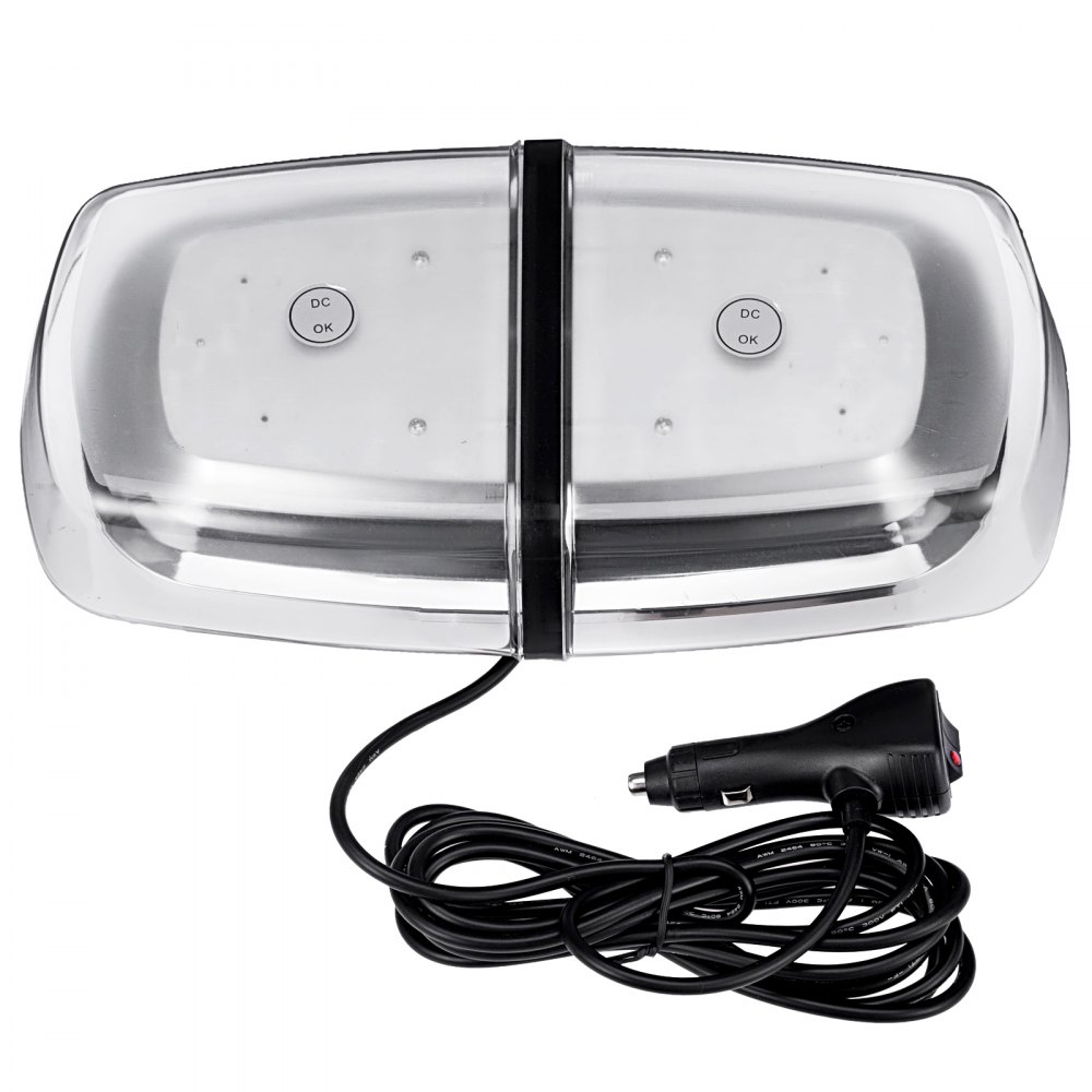Led Luce Stroboscopica Emergenza Lampeggiante Barra Luminosa Pericolo 66w 3m
