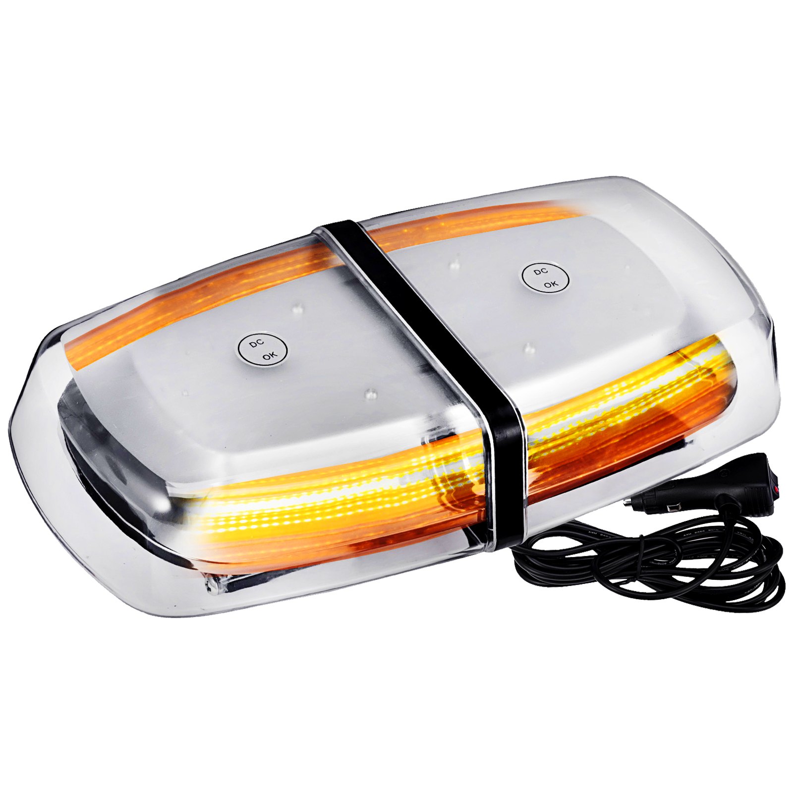 Led Luce Stroboscopica Emergenza Lampeggiante Barra Luminosa Pericolo 66w 3m
