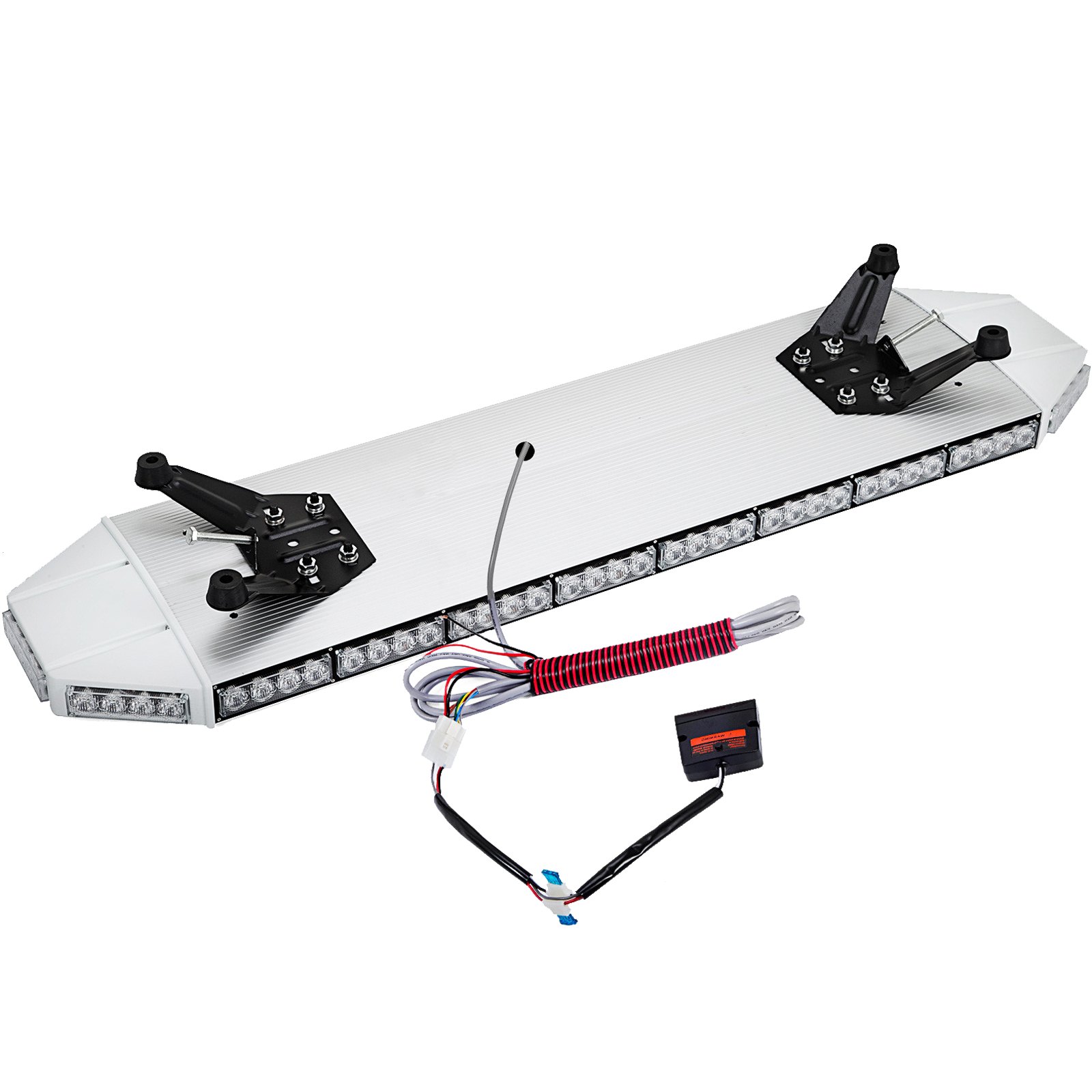 Auto Vechicle Led Emergenza Strobe Flash Spia Luci Lampeggianti Giallo 72w 12v