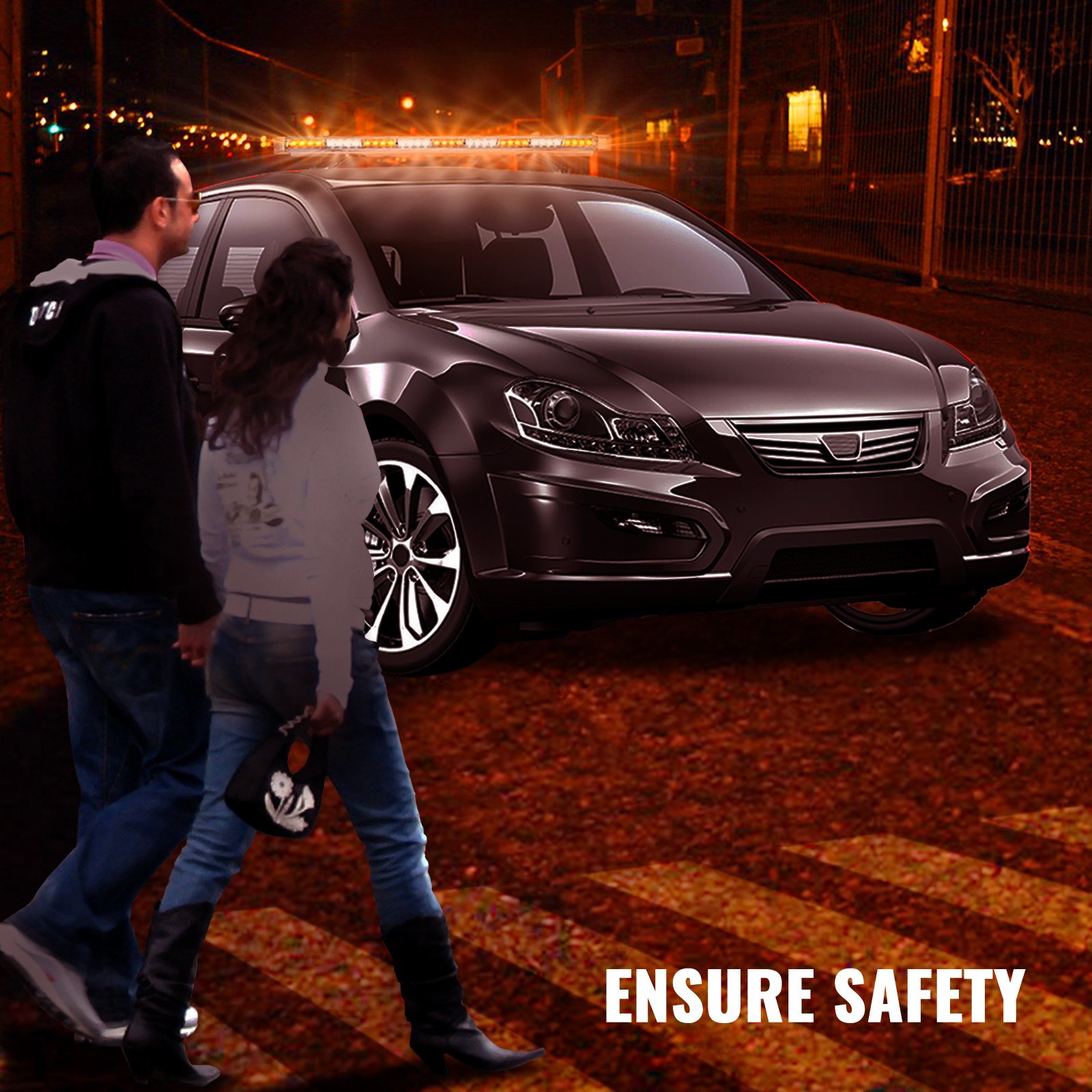 80w Auto Vechicle Led Emergenza Strobe Flash Spia Luci Lampeggianti