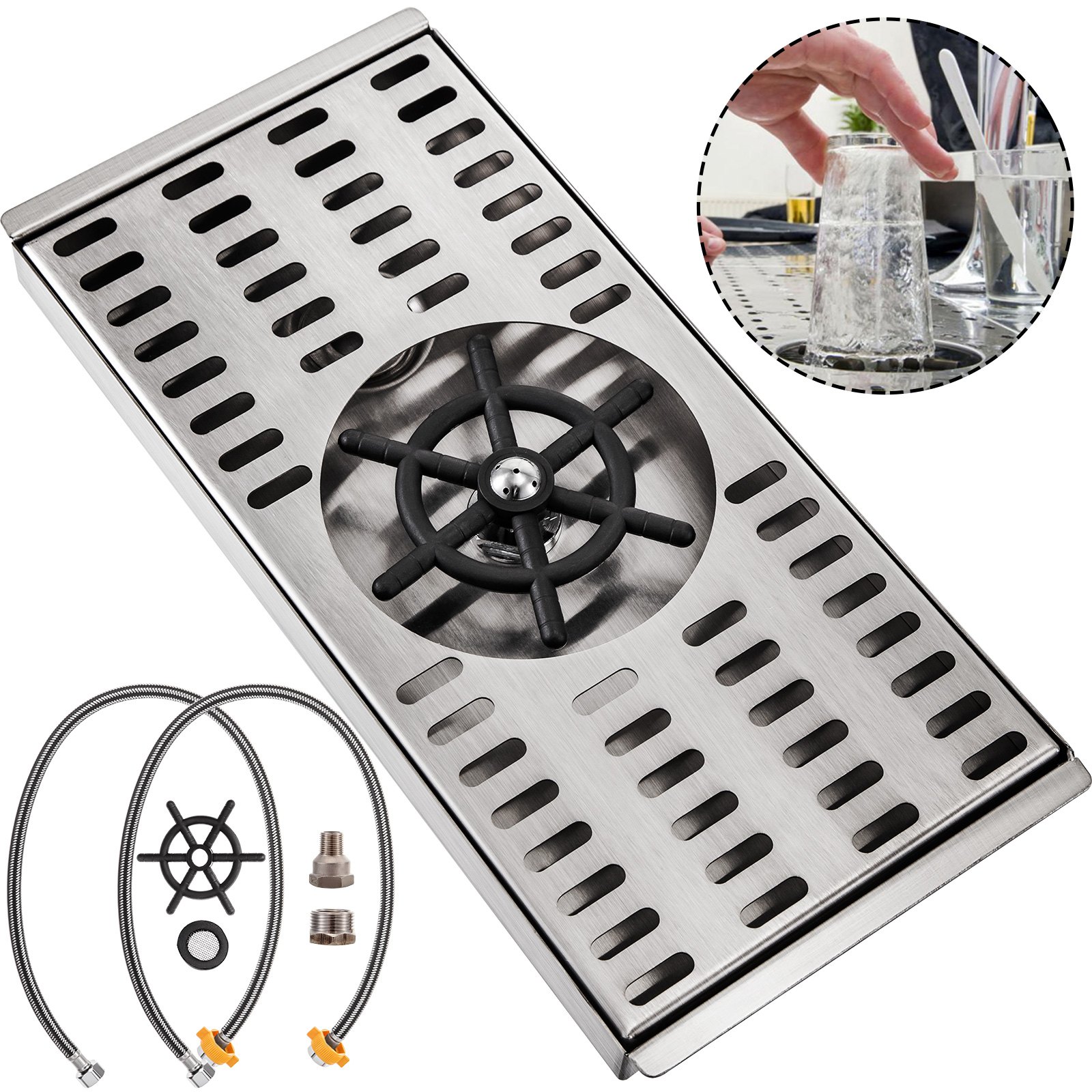 Rondella Di Tazza 350x160mm Sciacquatrice Bicchieri Lavatrice A Tazza