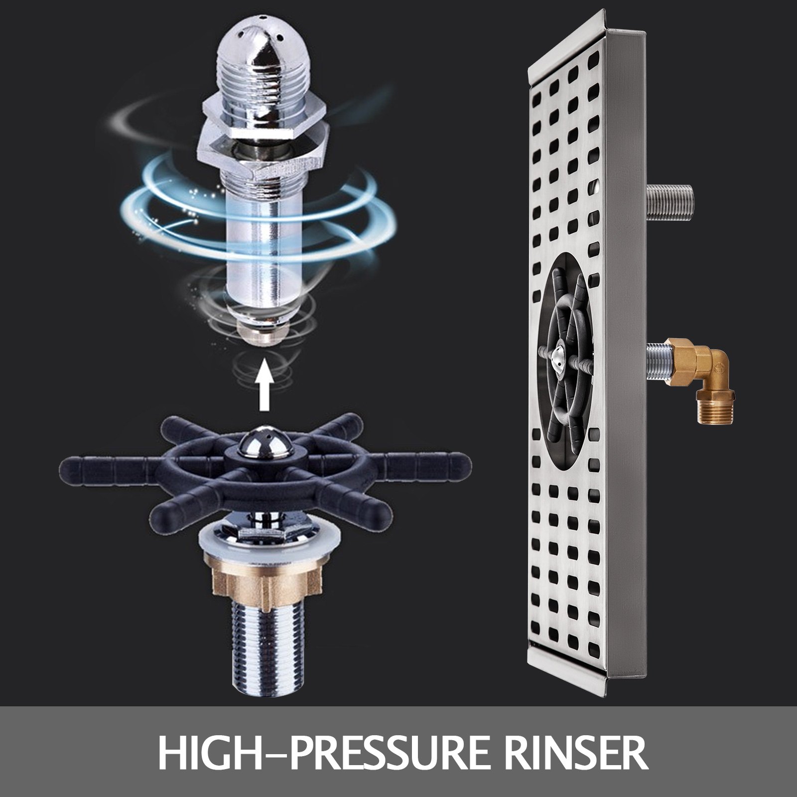 Rondella Di Tazza 350x160mm Sciacquatrice Bicchieri Lavatrice A Tazza