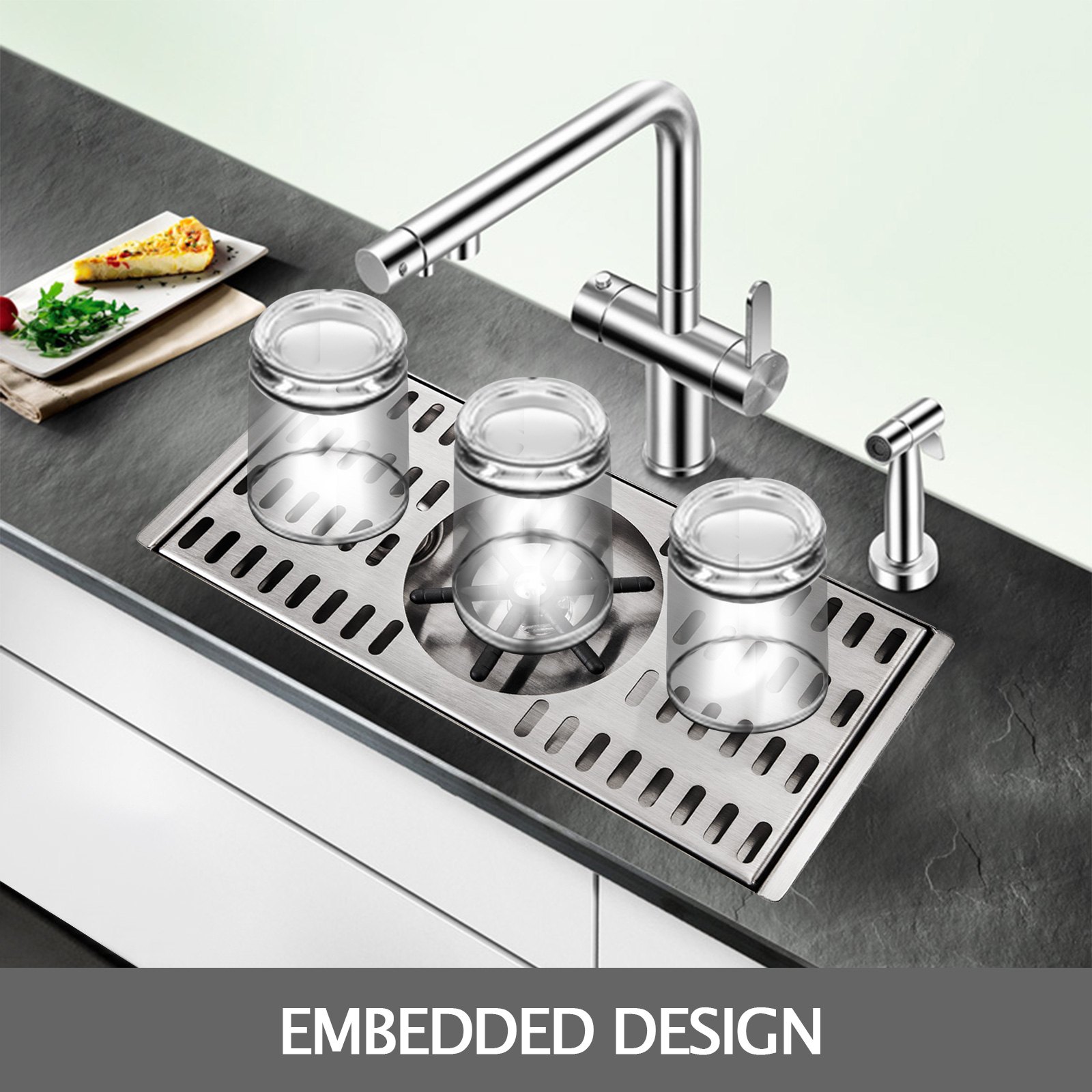 Rondella Di Tazza 350x160mm Sciacquatrice Bicchieri Lavatrice A Tazza