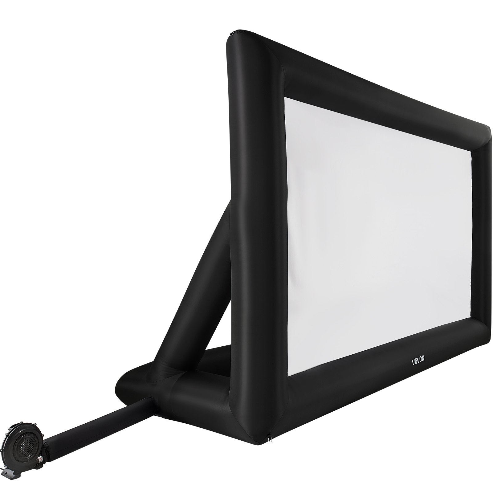 VEVOR Schermo Cinematografico Gonfiabile 5130 x 1850 x 3300 mm Schermo Gonfiabile per Proiezione Lavabile in 600D con Borsa Portatile, Proiettore Cinematografico 16:9, per Esterni, Feste a Tema
