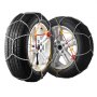 VEVOR Catene da Neve 750/800mm Catene da Neve per Trazione di Emergenza 2 Pezzi per SUV Camion, Catene da Neve in Acciaio Legato al Manganese, per 225/70-15, 235/60-16, 235/50-18, 245/45-18, 245/45-17